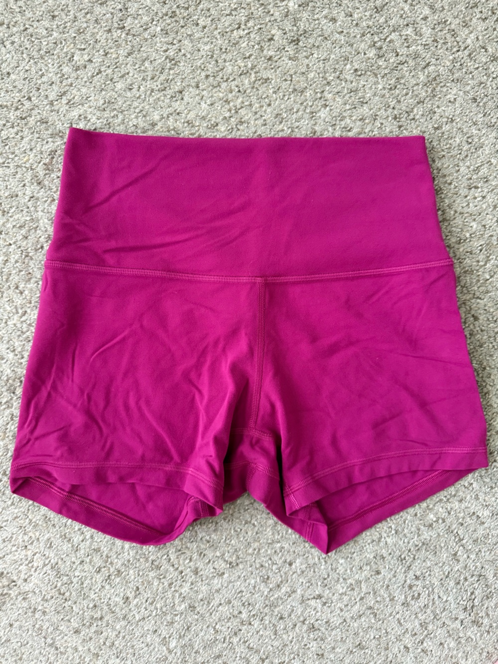 lululemon athletica High-Waist Hot Pink Athletic Shorts